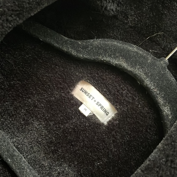 Sunset & Spring Faux Fur Lined Moto Jacket - Picture 5 of 7